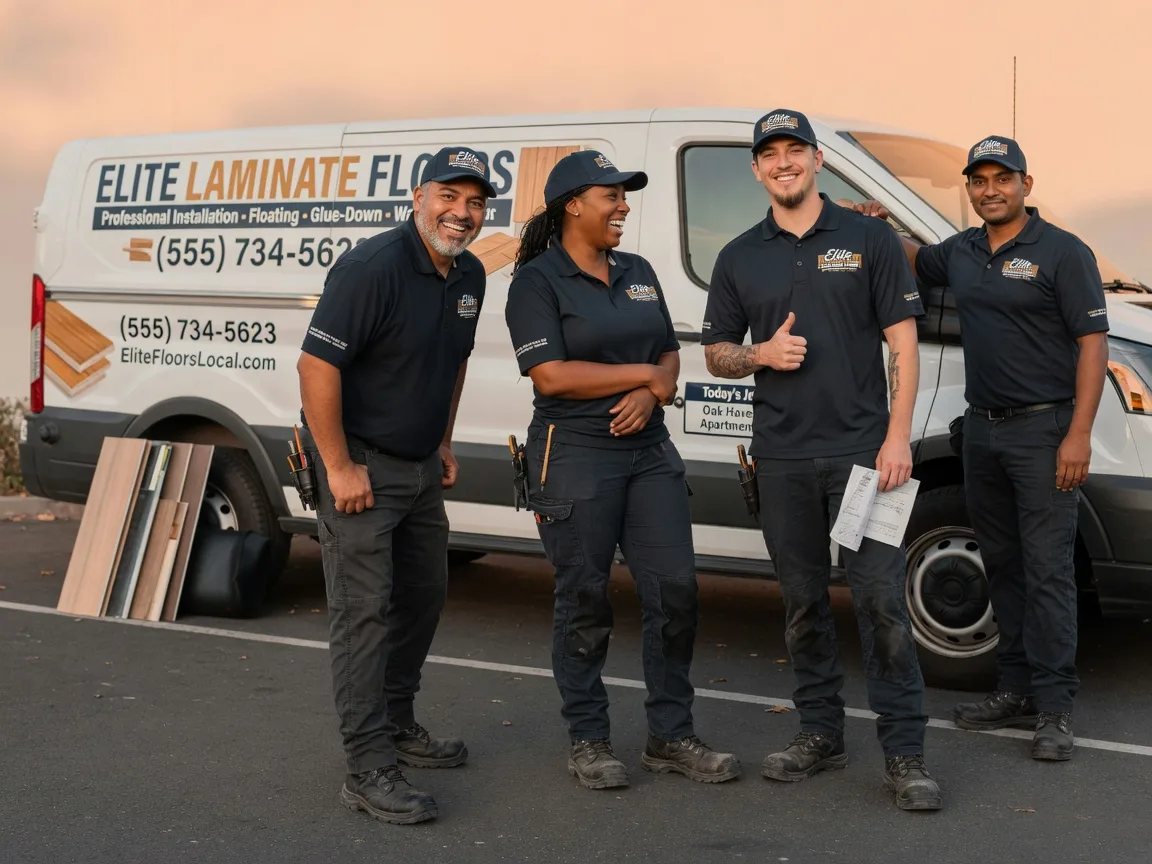 Laminate flooring installation company in Fackler, AL